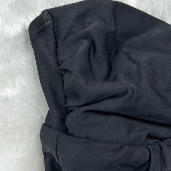 NWOT Miraclesuit Bandeau One-Piece Embellished Swimsuit in Black Size 8 - Picture 7 of 12